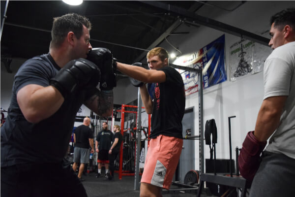 Boxing training